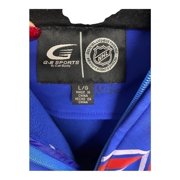 NY Rangers Hockey SAMPLE Jacket - NOT SOLD IN STORES - Picture 4 of 8